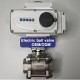 SONGO DN80 3 inch 2 way 3 PCS CF8M 220V Female Threaded Stainless Steel Electric Motorized Ball Valve