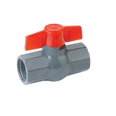 Manufacturer Good Price 1/4 1/2 1.5 Inch Dn15 Hdpe Pe Pipe Thread Water Ball Valve