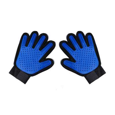 A01 Cat pet cleaning mane gloves pet grooming massage gloves silicone dog bath massage brush Pet gloves