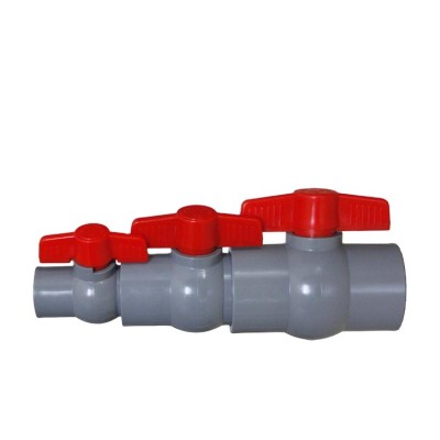 Sri lanka type Different Size Color High Quality compact pvc ball valve