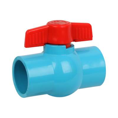 High quality Thailand 1/2"-4"  2 inch 4 inch  3" 12" Plastic PVC compact valve ball for water supply or agricultural irrigation