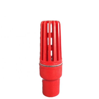 PVC plastic BS Standard foot valve Spring type