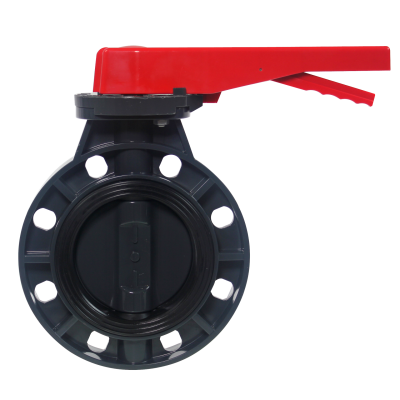 Vietnam Type Factory Price Good Quality Single Flange PVC Butterfly Valve