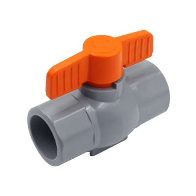 1/2 pvc plastic Octagonal compact ball valve