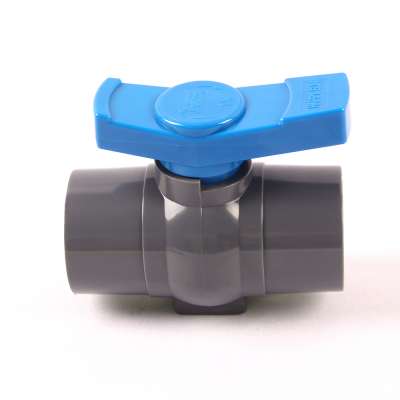 Vietnam type thailand type new design abs blue handle pvc ball valve