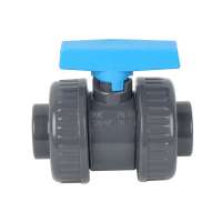 PVC Plastic Manufacturer Double True union Plastic PVC ball valve