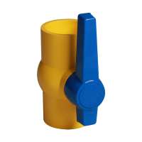 Medium Pressure Pressure and Plastic Material Plastic Ball Valve